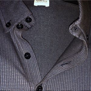 Armani Collezioni Dark Blue Polo Shirt New